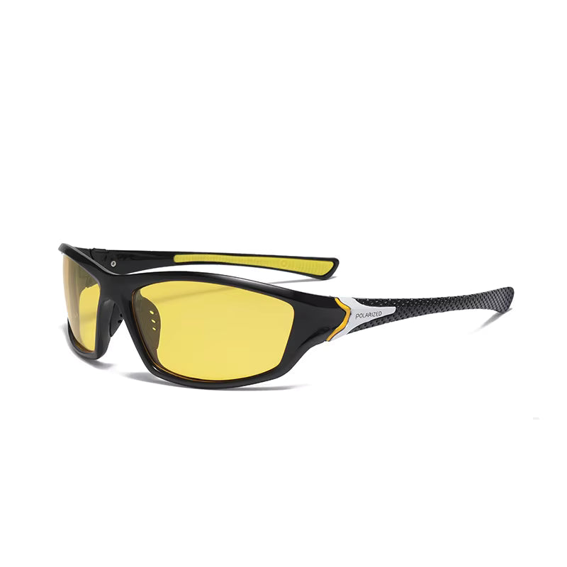 Pro-Fit HD Night Vision Sport Glasses - Yellow Lens